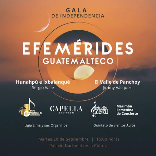 Gala de Independencia Efemérides Guatemalteco en Ciudad de Guatemala 2022