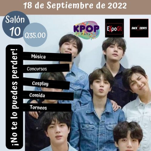 K-Pop Party en Ciudad de Guatemala 2022