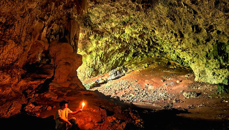 Las curiosas cuevas La Cobanerita en San Benito Petén