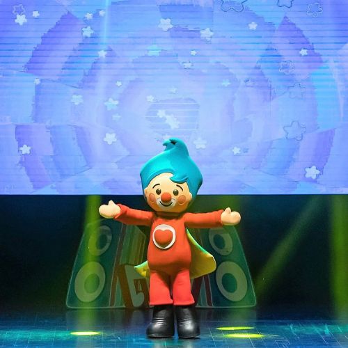 Presentación en vivo del Payaso Plim Plim en Guatemala 2022