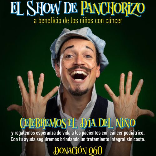 Show de Panchorizo a beneficio de niños con cánce