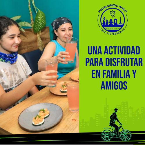 Tour gastronómico en bicicleta en la Ciudad de Guatemala Septiembre