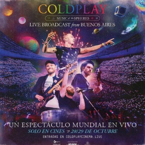 Transmisión en vivo del concierto de Coldplay en Guatemala