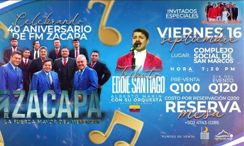 Tributo a Eddie Santiago en Guatemala 2022