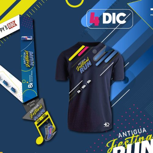 Carrera «Antigua Festival Run» en Antigua Guatemala 2022