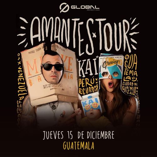Concierto de Mike Bahia y Greeicy en Guatemala 2022
