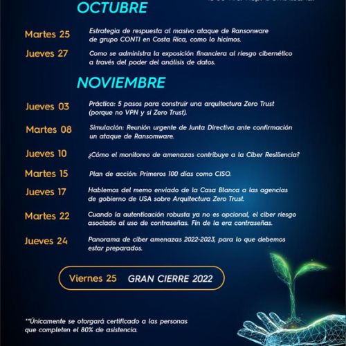 Conferencias sobre ciberseguridad en Guatemala