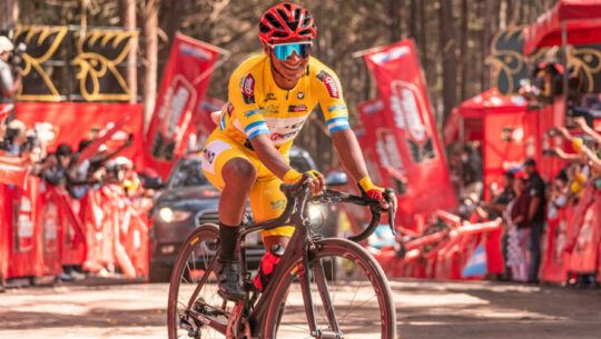 Declaraciones de Mardoqueo Vásquez tras ganar la etapa 6 de la Vuelta a Guatemala 2022