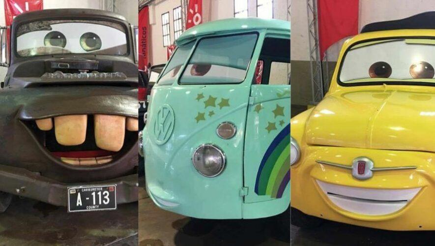 Exhibici&oacute;n de personajes de Cars en Eskala Roosevelt | Octubre 2022
