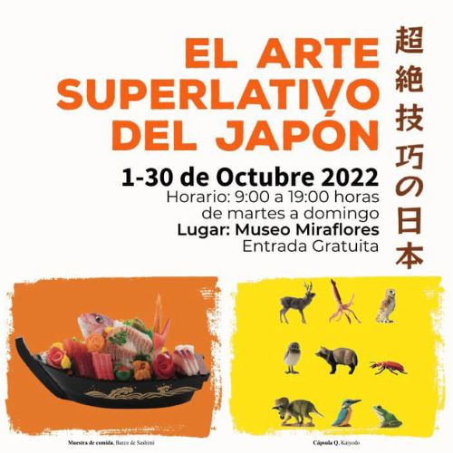 Exposición «El Arte Superlativo del Japón» en Ciudad de Guatemala 2022