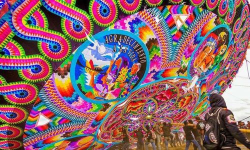 Festival de Barriletes Gigantes de Santiago Sacatepéquez 2022