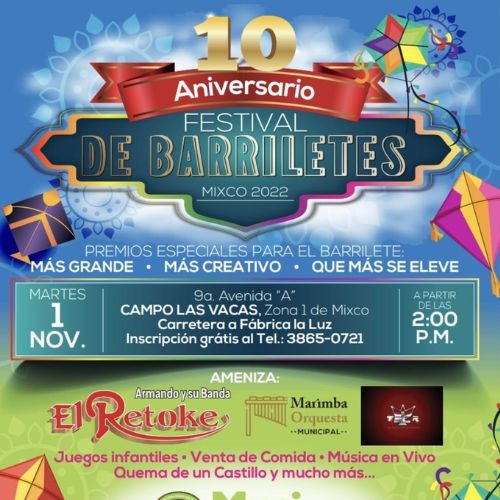 Festival de Barriletes de Mixco 2022