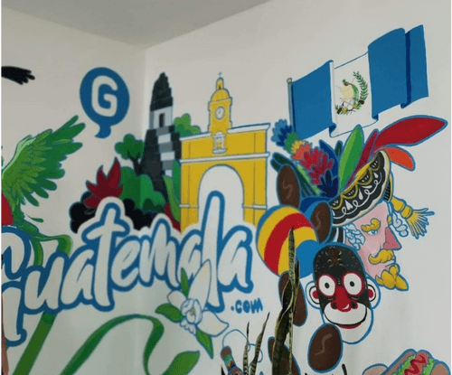 Mural en Guatemala.com