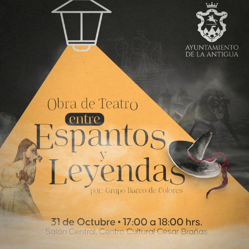 Obra de teatro «entre Espantos y Leyendas» en Antigua Guatemala 2022