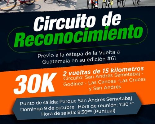 Póster del circuito de reconocimiento 2022