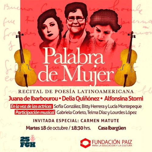 Recital de poesía latinoamericana en Ciudad de Guatemala 2022