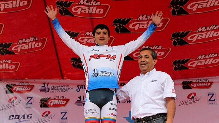 Richard Carapaz y otros reconocidos ciclistas internacionales que han corrido en Guatemala