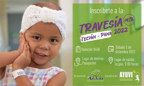 Travesía en bicicleta Tecpán-Panajachel a beneficio de Ayuvi 2022