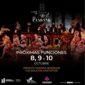Última temporada del Paabank por el Ballet Moderno y Folklórico de Guatemala 