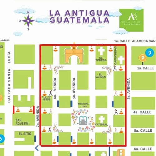 Calles cerradas por Festival de las Flores