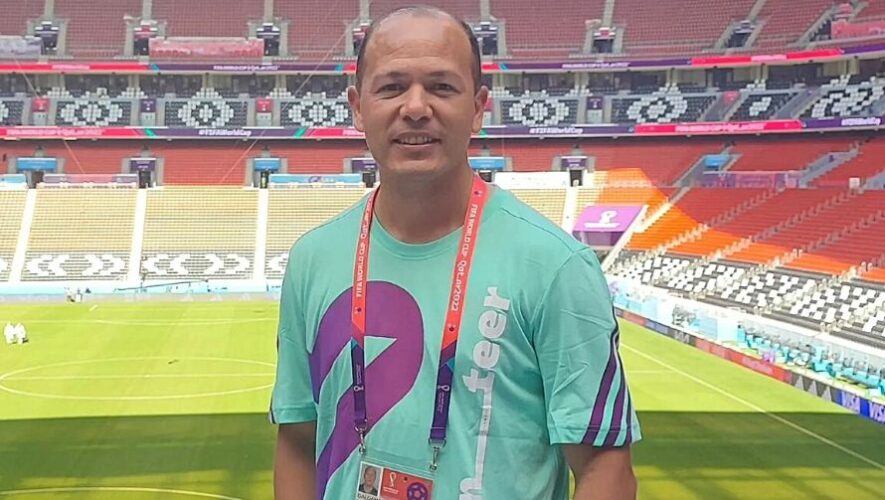 Catar 2022 Erick Galdámez, el originario de Quetzaltenango que fue elegido como voluntario (1)