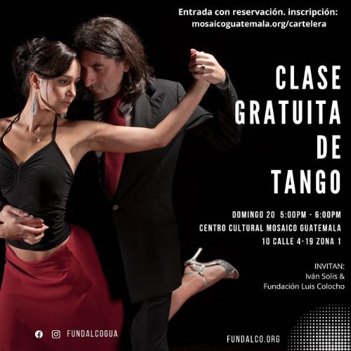 Clase gratuita de Tango en Ciudad de Guatemala 2022