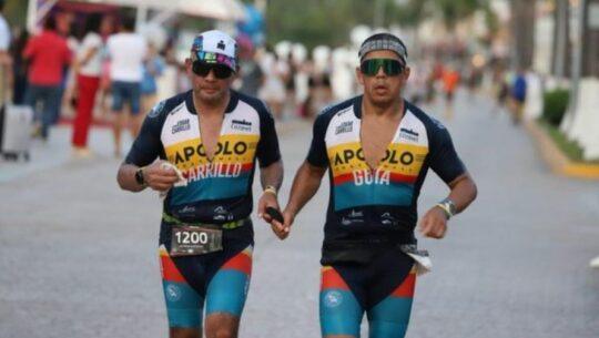 Edgar Carrillo fue el primer atleta centroamericano no vidente en participar en un Ironman
