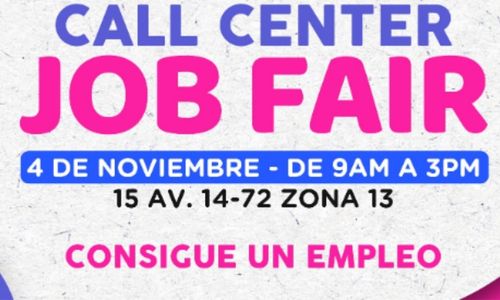 Feria de empleos para Call Centers en Ciudad de Guatemala 2022