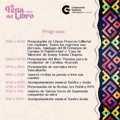 Feria del Libro en Antigua Guatemala 2022