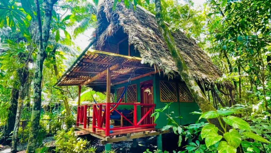 Finca Tatín en Izabal, un hospedaje ubicado en medio de la selva de Guatemala