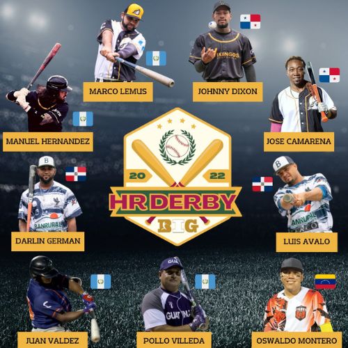 Home Run Derby de la Liga Big en Guatemala 2022