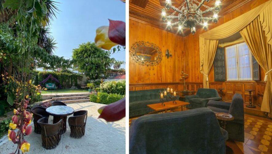 Hotel Palacio Chico, un lugar romántico y con detalles coloniales en Antigua Guatemala