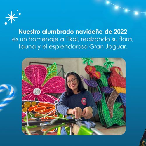Inauguración de «Guate Luces Bien» en Guatemala
