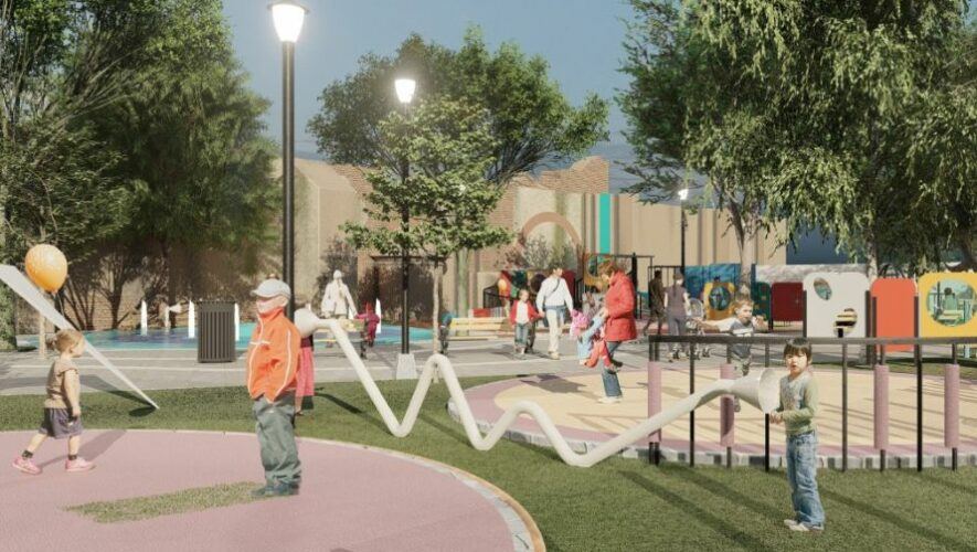 Inicia la remodelación del Parque Infantil San Sebastián en Antigua Guatemala