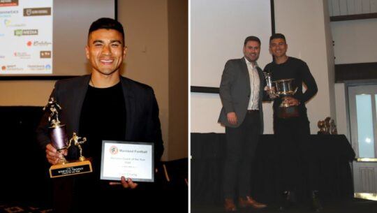 Juan José Chang recibió su cuarto galardón como Entrenador del Año en Nueva Zelanda