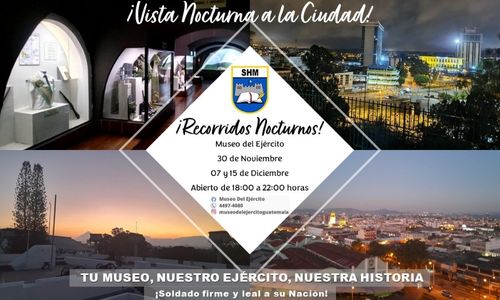 Recorridos nocturnos en el Museo del Ejército