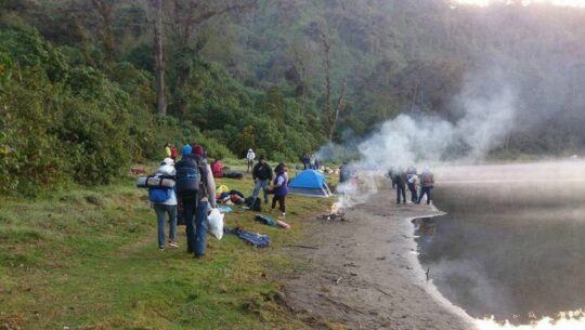 Ascenso navideño al Volcán Chicabal, Quetzaltenango Diciembre 2022
