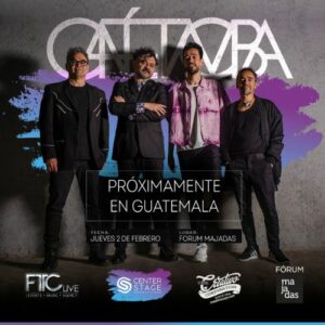Concierto Cafe Tacuba en Guatemala