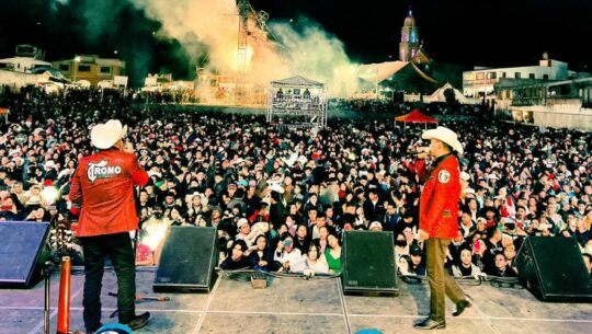 Concierto de El Trono de México en Santa Rosa Enero 2023