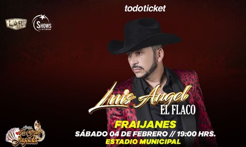Concierto de Luis Ángel «El Flaco» en Fraijanes 2023