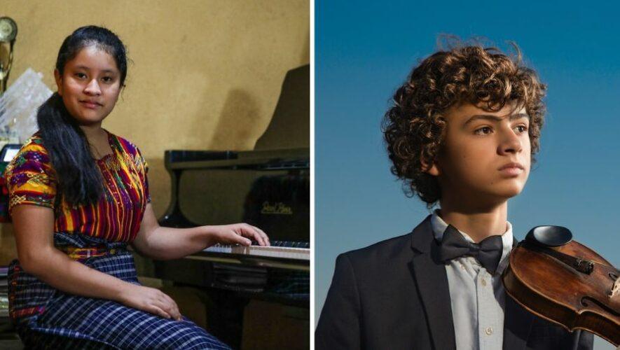 Concierto de viol&iacute;n y piano de Marcelo R&eacute; y Yahaira Tubac en Guatemala | Diciembre 2022
