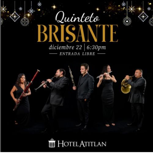 Concierto del Quinteto Brisante en Atitlán 2022