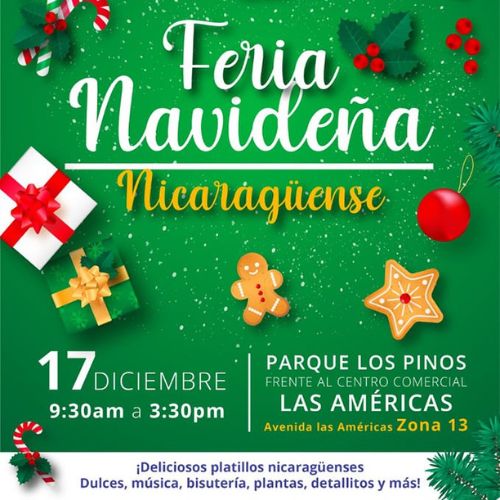 Feria Navideña Nicaragüense en Ciudad Guatemala 2022
