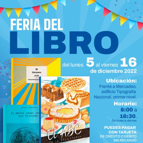 Feria del Libro de la Tipografía Nacional de Guatemala 2022