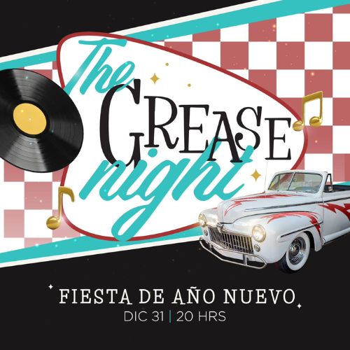 Fiesta de año nuevo con temática de los 50s en Antigua Guatemala 2022