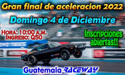 Gran final del Campeonato Nacional de Aceleración 2022