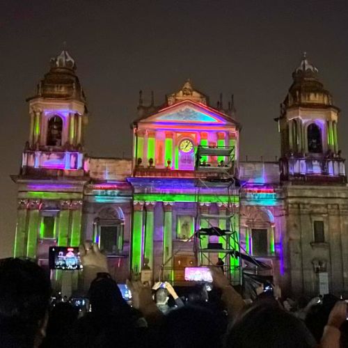 Mapping en la Catedral Metropolitana de Guatemala 2022