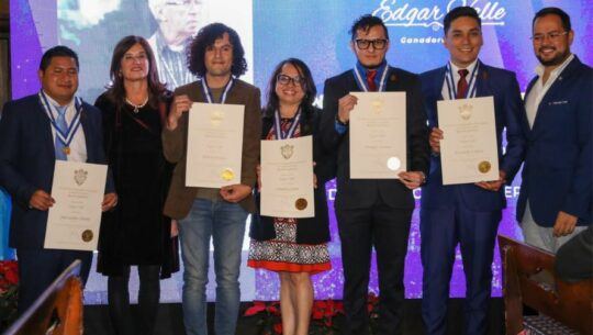 Orden Edgar Valle Periodistas guatemaltecos