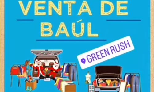 Segunda venta de baúl en Green Rush, Guatemala 2022
