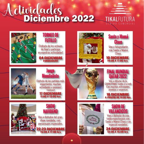Show de villancicos navideños en Ciudad de Guatemala 2022